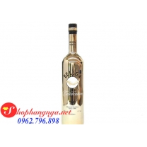 Rượu vodka beluga cá vàng chính hãng của Nga.