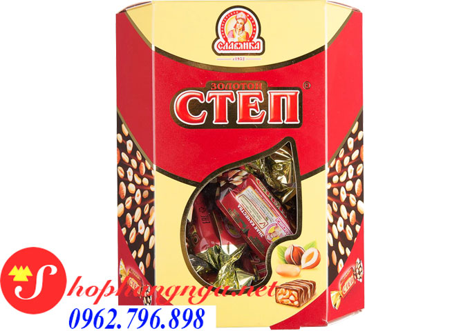 Kẹo socola nhân lạc Cten của Nga