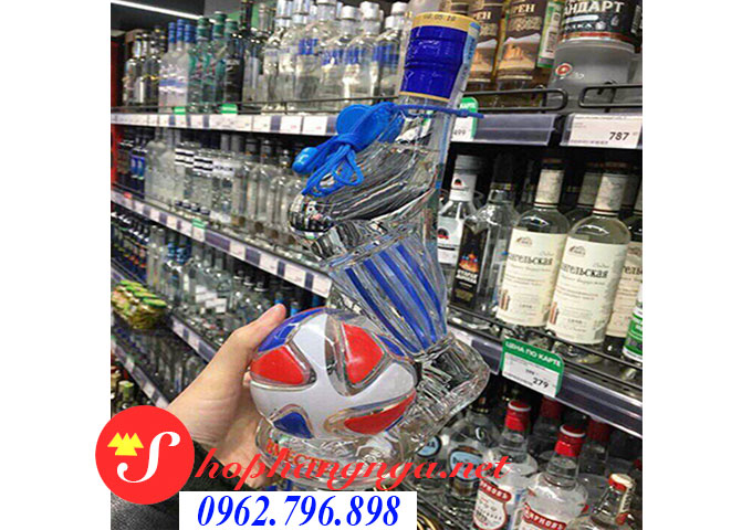 Rượu world cup hình quả bóng 2018 của Nga