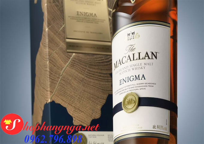 Rượu Macallan Enigma Chai 700ml Xách Tay Duty Free