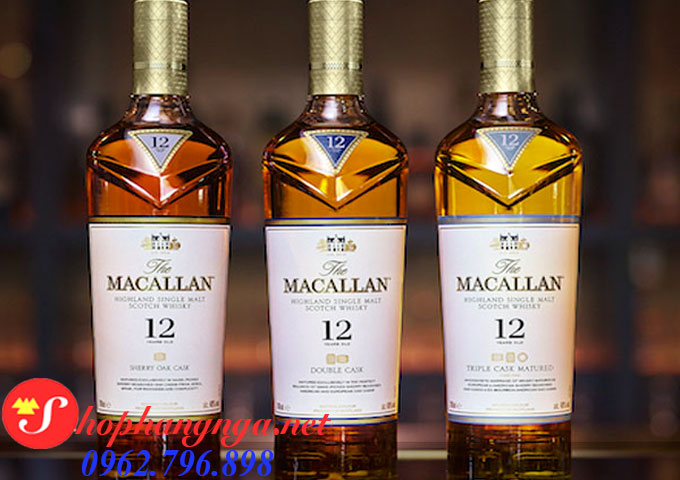 Rượu Macallan 12 Năm Sherry  Oak Cask Xách Tay