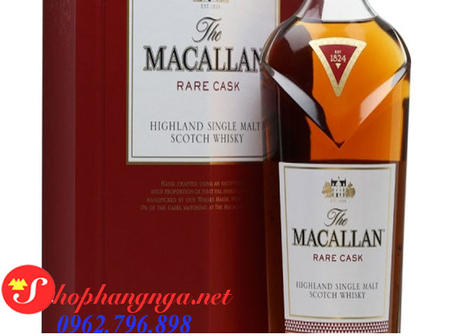 Rượu Macallan Rare Cask Red Hàng Xách Tay Duty Free