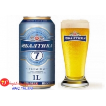Bia baltika 7 lon 1 lít chính hãng từ nga