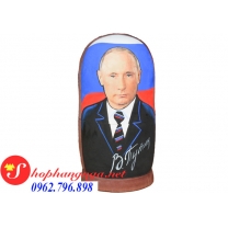 Búp bê gỗ Nga matryoshka bộ 5 con mẫu 9 các đời Tổng Thống
