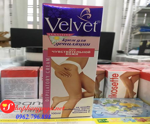 Kem tẩy lông Velvet chính hãng Nga