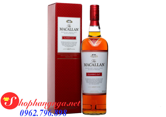 Rượu Macallan Classic Cut Xách Tay Duty Free